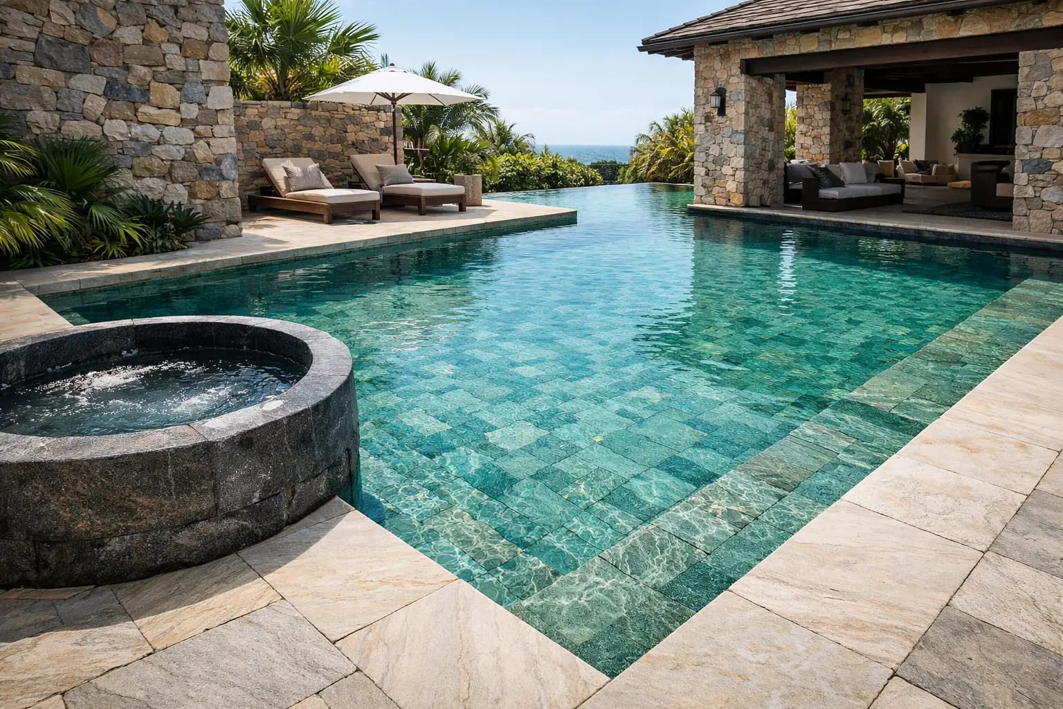 Pedra Água-Marinha para Piscina Vale a Pena?