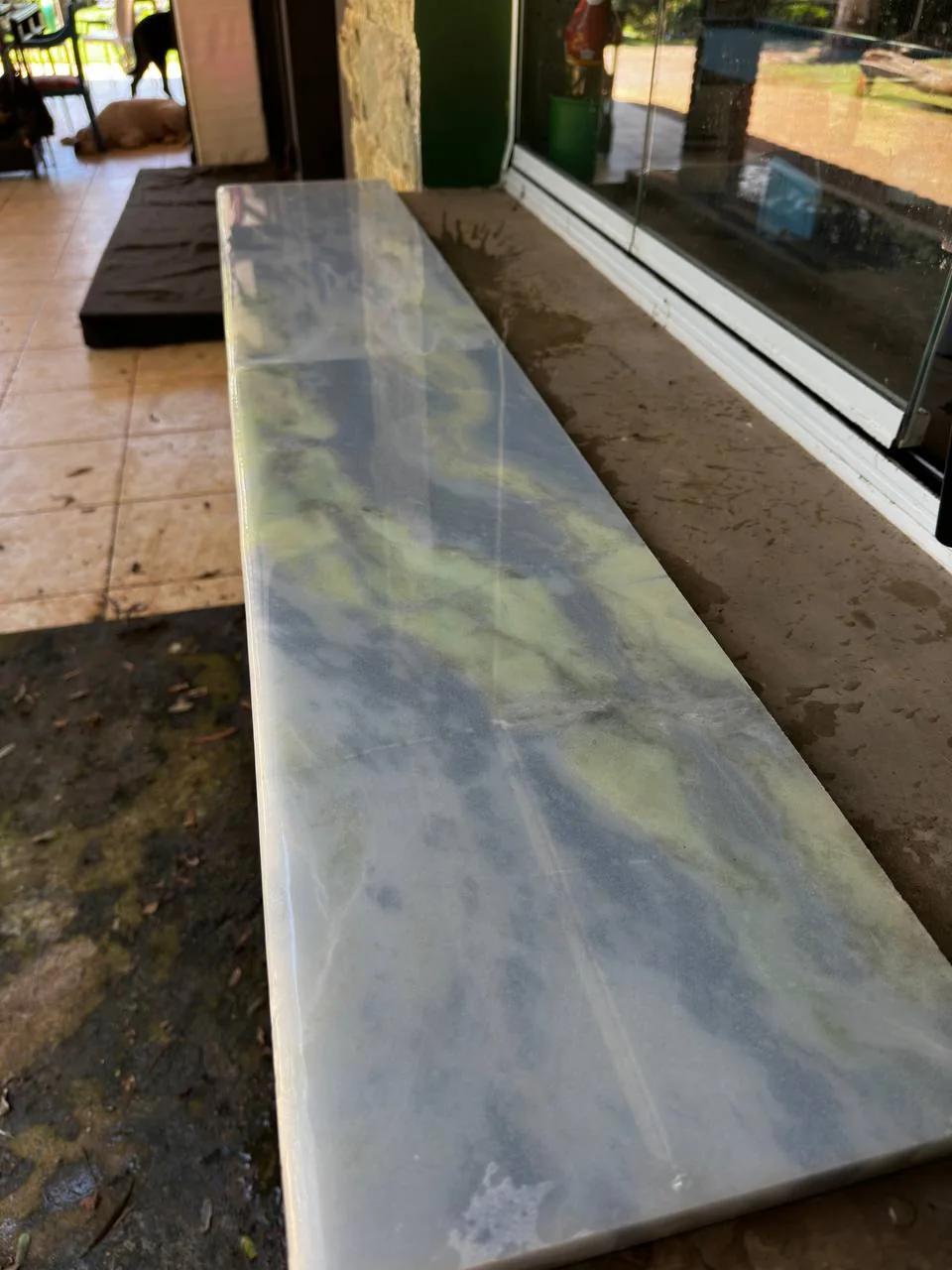 Bordas de Piscina Atérmicas, aplicação 1