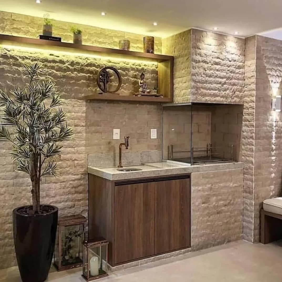 Travertino, aplicação 4