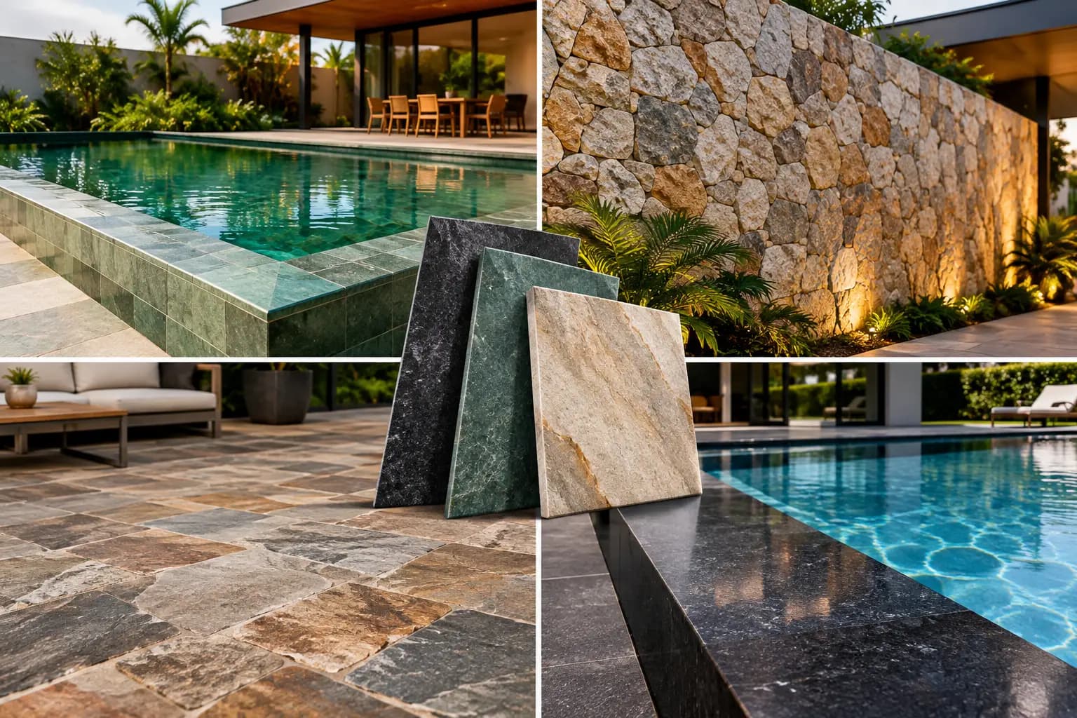 Pedra natural versus porcelanato qual escolher