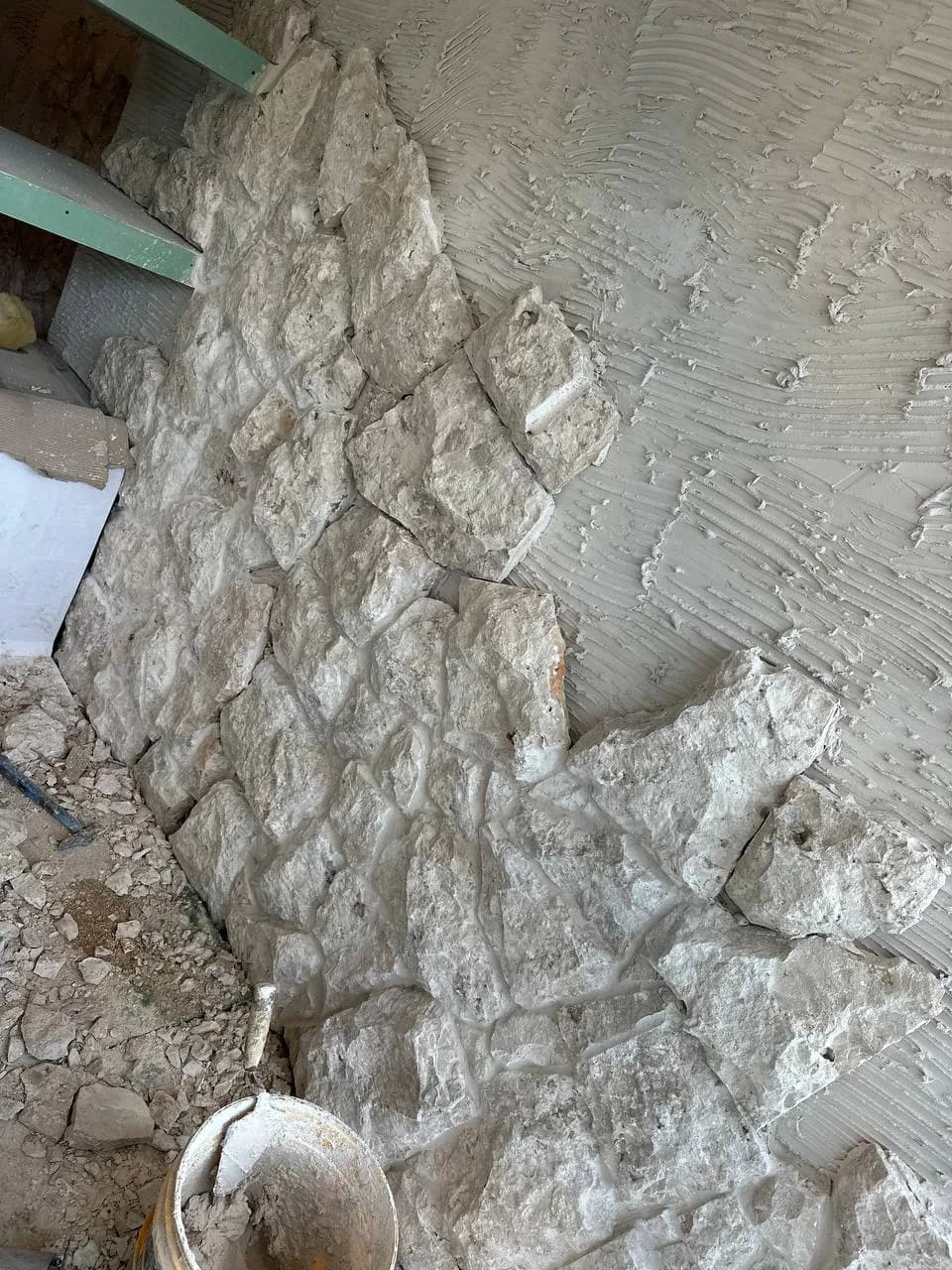 Instalação de Pedra Moledo em obra